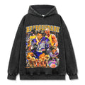 KOBE BRYANT VINTAGE HOODIE – שחור שטוף