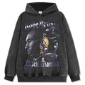 KOBE BRYANT VINTAGE HOODIE – שחור שטוף