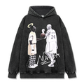KOBE BRYANT VINTAGE HOODIE – שחור שטוף