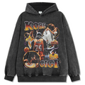 KOBE BRYANT VINTAGE HOODIE – שחור שטוף