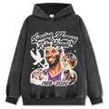KOBE BRYANT VINTAGE HOODIE – שחור שטוף