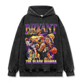 KOBE BRYANT VINTAGE HOODIE – שחור שטוף