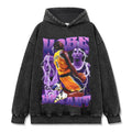 KOBE BRYANT VINTAGE HOODIE – שחור שטוף