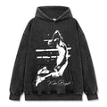 KOBE BRYANT VINTAGE HOODIE – שחור שטוף