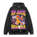 KOBE BRYANT VINTAGE HOODIE – שחור שטוף
