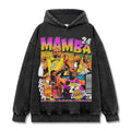 KOBE BRYANT VINTAGE HOODIE – שחור שטוף
