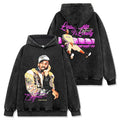 KOBE BRYANT VINTAGE HOODIE – שחור שטוף