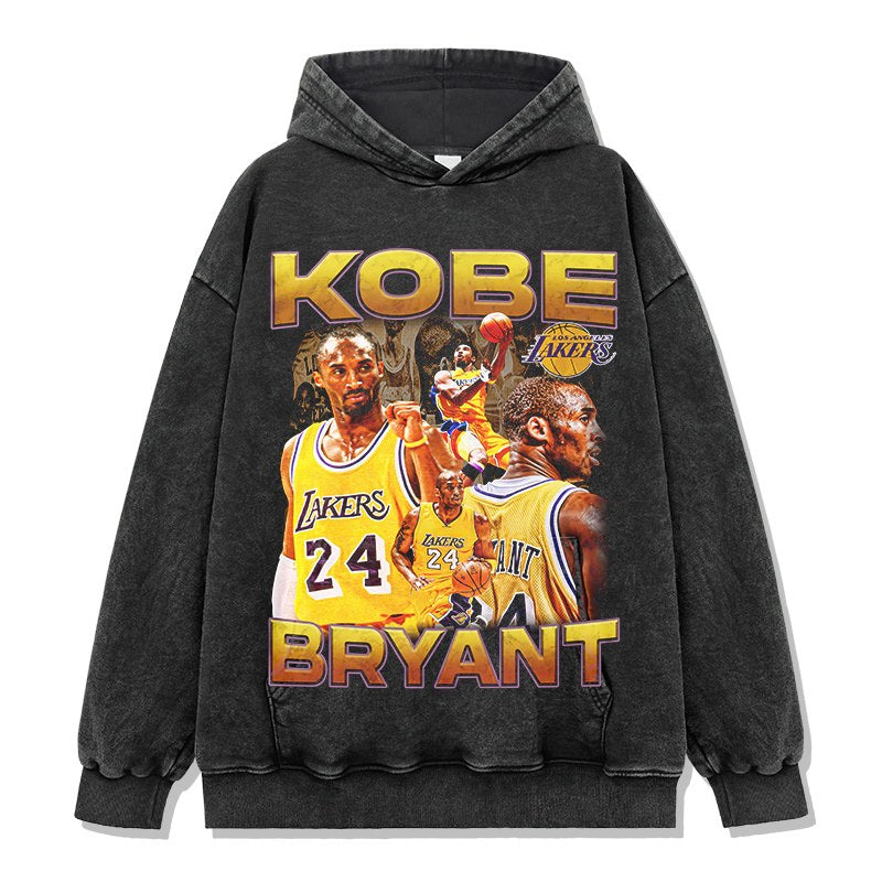 KOBE BRYANT VINTAGE HOODIE · NINETIES