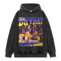 KOBE BRYANT VINTAGE HOODIE – שחור שטוף