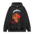 KOBE BRYANT VINTAGE HOODIE – שחור שטוף