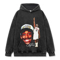 KOBE BRYANT VINTAGE HOODIE – שחור שטוף
