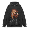 KOBE BRYANT VINTAGE HOODIE – שחור שטוף