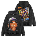 KOBE BRYANT VINTAGE HOODIE – שחור שטוף