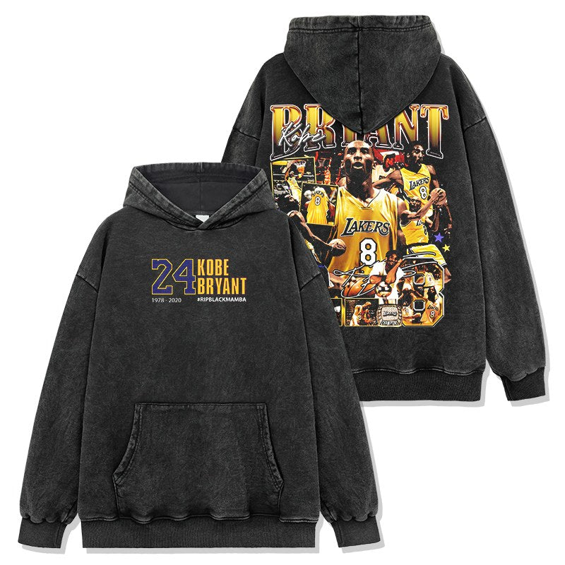 KOBE BRYANT VINTAGE HOODIE · BANK SHOT