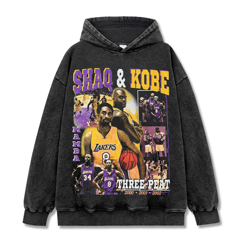 KOBE BRYANT & LEBRON JAMES VINTAGE HOODIE · POSTER