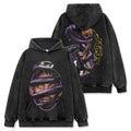 KOBE BRYANT VINTAGE HOODIE – שחור שטוף