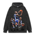 KOBE BRYANT VINTAGE HOODIE – שחור שטוף