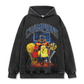 KOBE BRYANT VINTAGE HOODIE – שחור שטוף