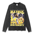 KOBE BRYANT LONG SLEEVE – שחור שטוף