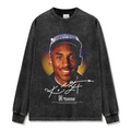 KOBE BRYANT LONG SLEEVE – שחור שטוף