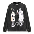 KOBE BRYANT LONG SLEEVE – שחור שטוף