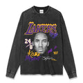KOBE BRYANT LONG SLEEVE – שחור שטוף