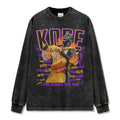 KOBE BRYANT LONG SLEEVE – שחור שטוף