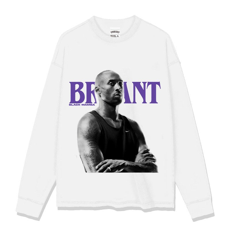 KOBE BRYANT LONG SLEEVE – לבן