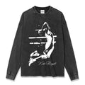 KOBE BRYANT LONG SLEEVE – שחור שטוף
