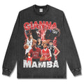 KOBE BRYANT LONG SLEEVE – שחור שטוף