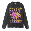 KOBE BRYANT LONG SLEEVE – שחור שטוף