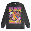 KOBE BRYANT LONG SLEEVE – שחור שטוף