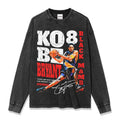 KOBE BRYANT LONG SLEEVE – שחור שטוף