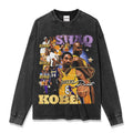 KOBE BRYANT LONG SLEEVE – שחור שטוף