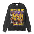 KOBE BRYANT LONG SLEEVE – שחור שטוף