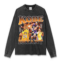 KOBE BRYANT LONG SLEEVE – שחור שטוף