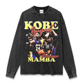 KOBE BRYANT LONG SLEEVE – שחור שטוף
