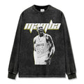 KOBE BRYANT LONG SLEEVE – שחור שטוף