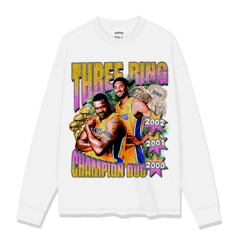 KOBE BRYANT LONG SLEEVE – לבן