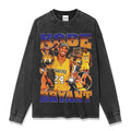 KOBE BRYANT LONG SLEEVE – שחור שטוף