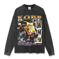 KOBE BRYANT LONG SLEEVE – שחור שטוף