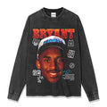 KOBE BRYANT LONG SLEEVE – שחור שטוף