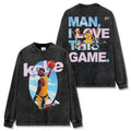 KOBE BRYANT LONG SLEEVE – שחור שטוף