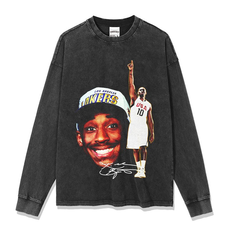 KOBE BRYANT LONG SLEEVE · BANNER NIGHT