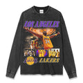 KOBE BRYANT LONG SLEEVE – שחור שטוף