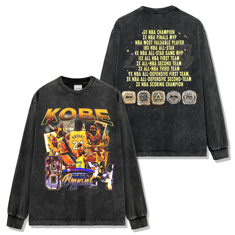 KOBE BRYANT LONG SLEEVE · PICK AND ROLL II