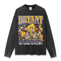 KOBE BRYANT LONG SLEEVE – שחור שטוף