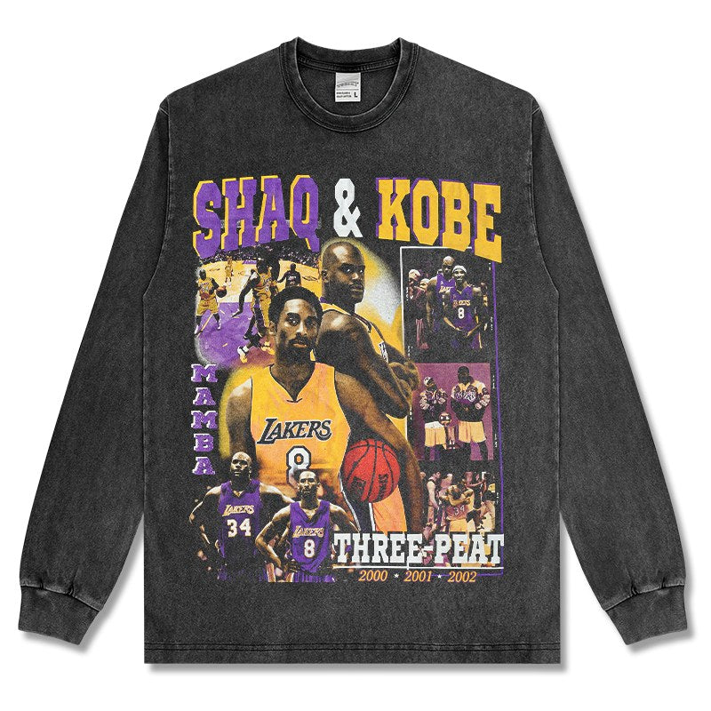 KOBE BRYANT & LEBRON JAMES LONG SLEEVE · POSTER