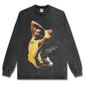 KOBE BRYANT LONG SLEEVE – שחור שטוף