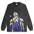 KOBE BRYANT LONG SLEEVE – שחור שטוף